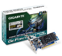 Gigabyte GeForce 210 (GV-N210D3-512I)